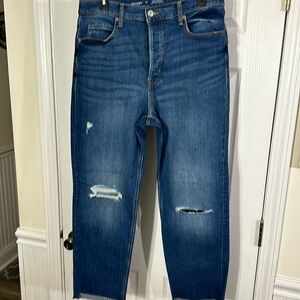 Women’s Old Navy size 14 extra high rise sky-hi straight